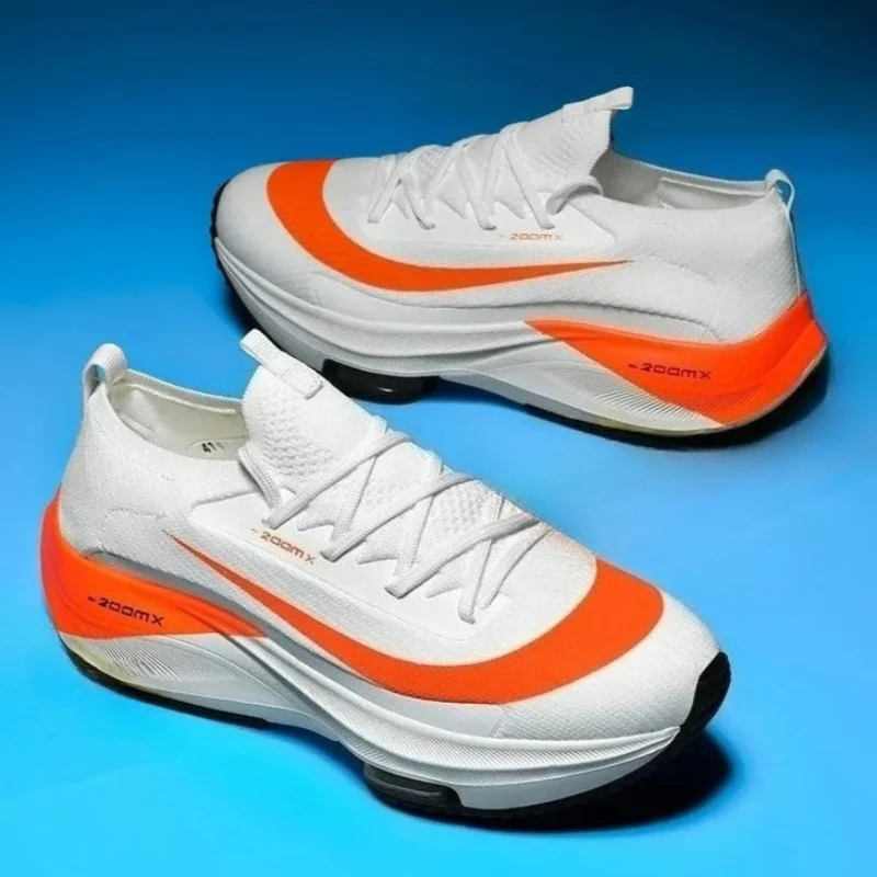 

Men Running Shoes Breathable Race Cushioning Outdoor Jogging Sneakers Trainer Luxury Shoes Couple Non-Slip Mesh Off-road Shoes