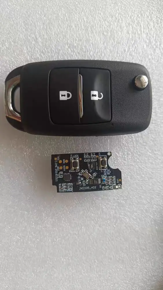 To Changan 2020 CX70 0riginal Folding Remote Control Key 434MHZ FSK 2 Buttons With LOGO