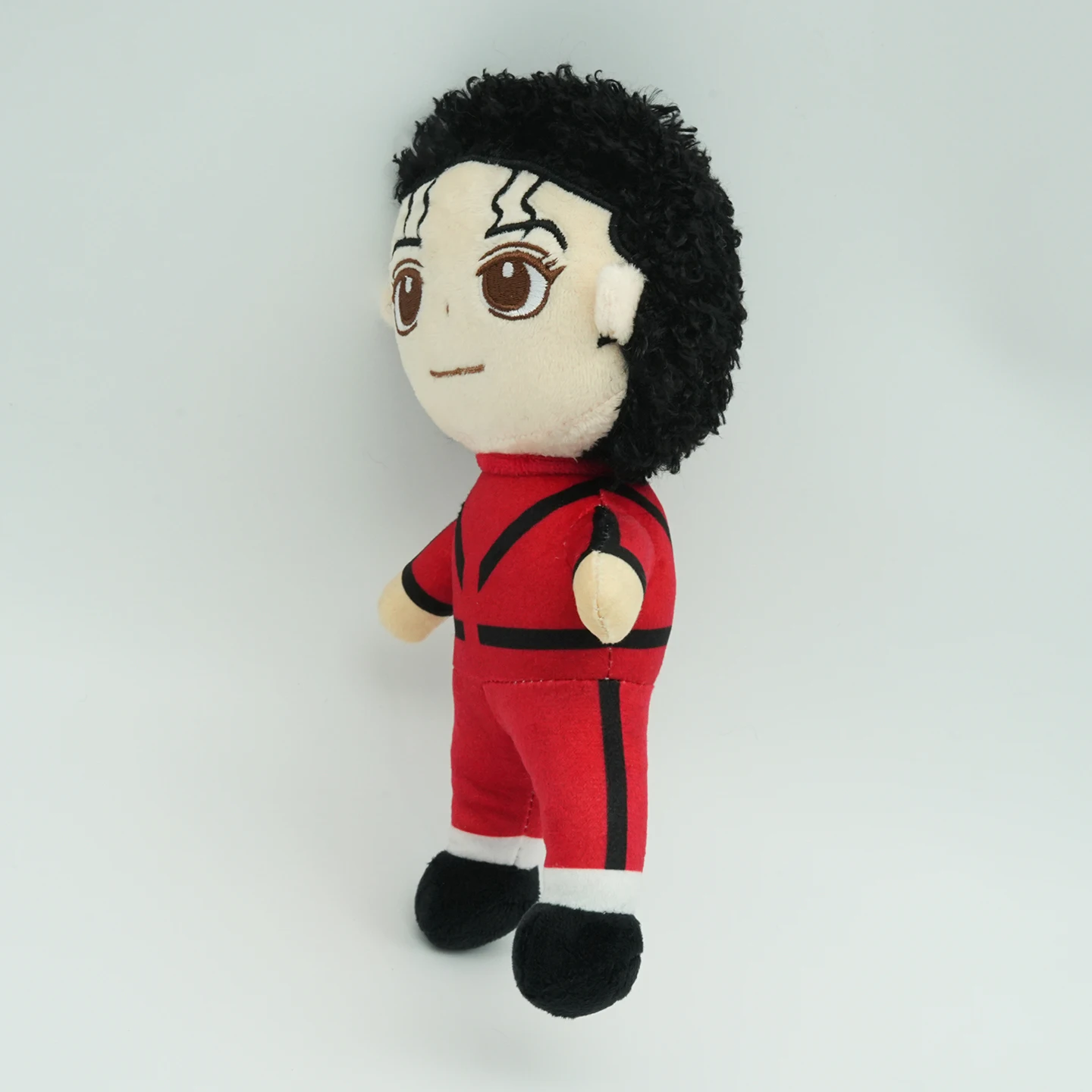 TreasuringU Cartoon Michael Jackson Plüschpuppe Coole Jackson Stofftiere Star Plüschfigur Fans Geburtstagsgeschenke – Detail 10