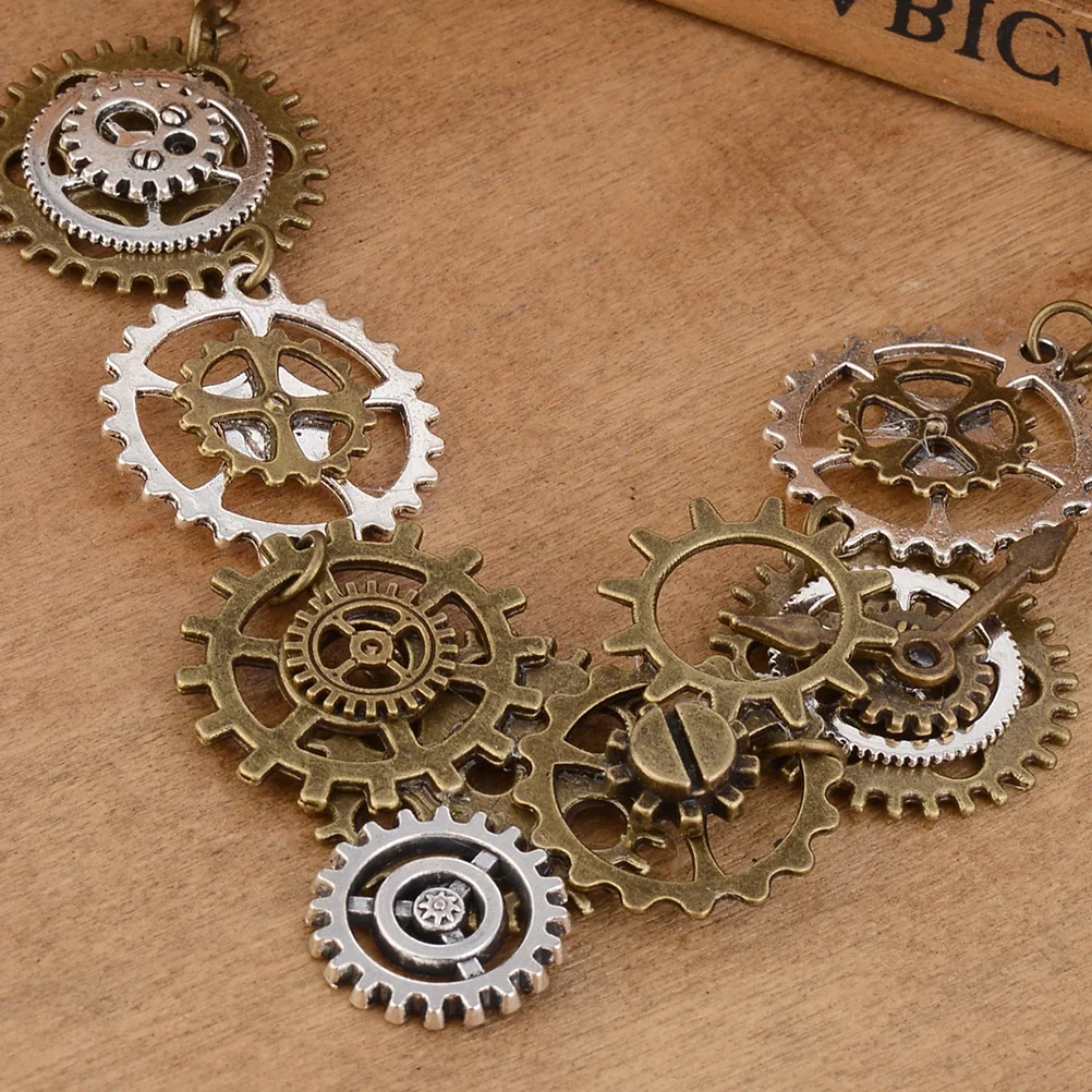 مجوهرات Steam Premium Chic Creative Punk إكسسوارات أنيقة للرقبة هدية للنساء قلادة Steam Gear