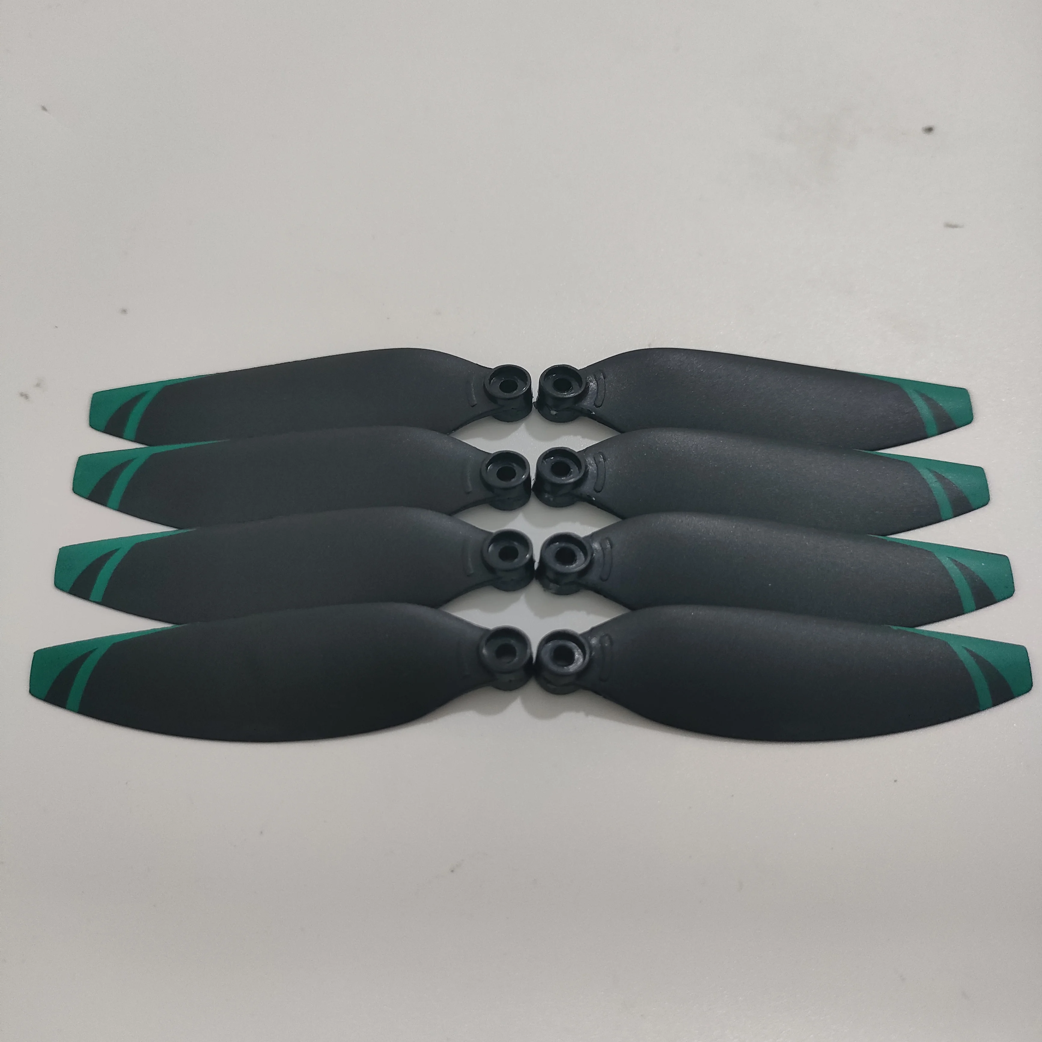 1set (8pcs) Propeller Blade for M5 Three Cameras Optical Flow Hover Foldable FPV RC Quadcopter Obstacle Avoidance Drone Toy