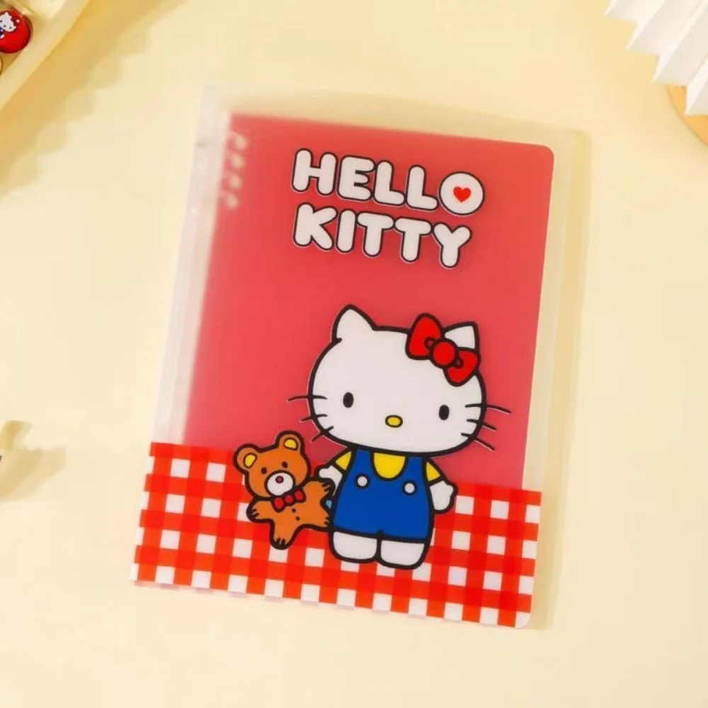 Genuine Sanrio Hello Kitty A5 Loose-Leaf Notebook Student Cartoon Stationery Diary Planner Office Records Workbook Gift For Girl