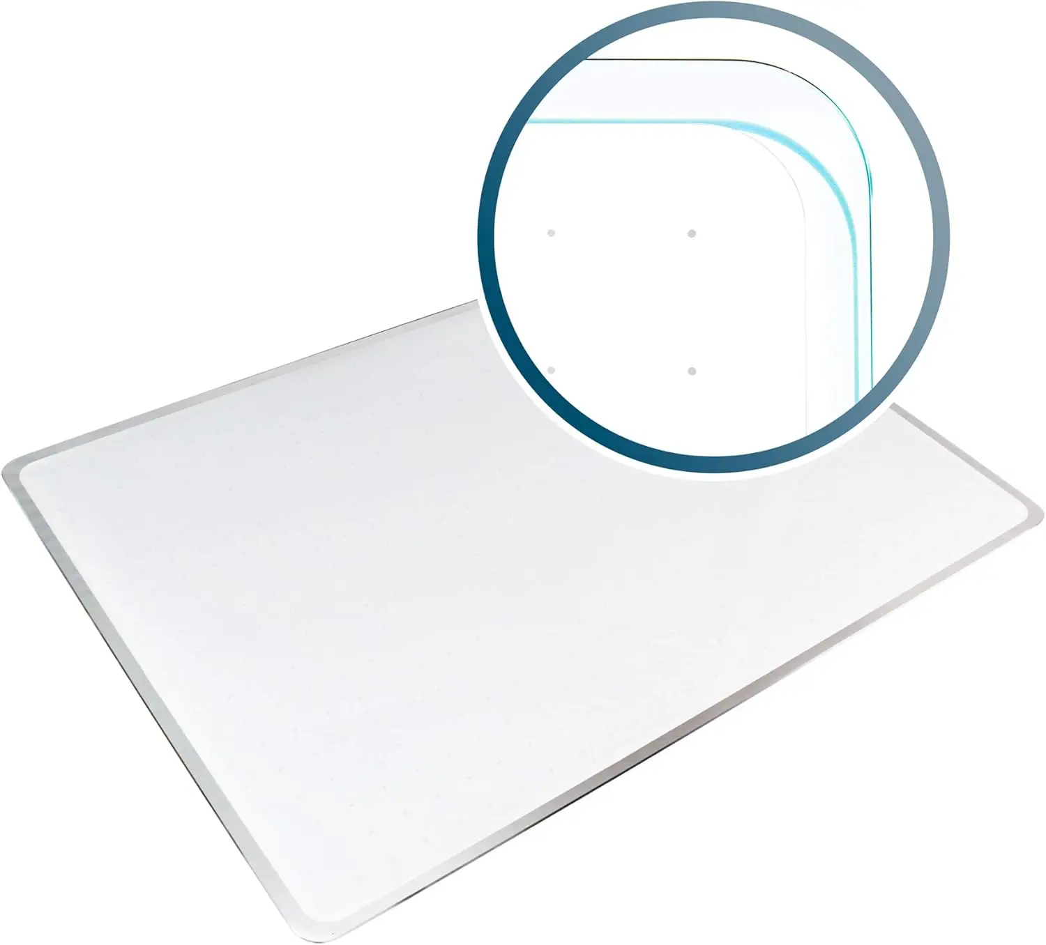 

® Viztex® Glacier White Multi-Purpose Grid Glass Dry Erase Board 24"" X 36""