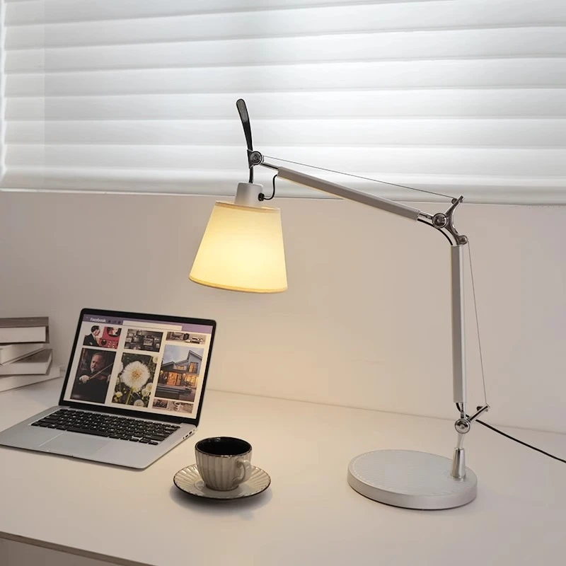 

rocker desk lamp Nordic designer bedroom bedside lamp room study eye protection reading lamp