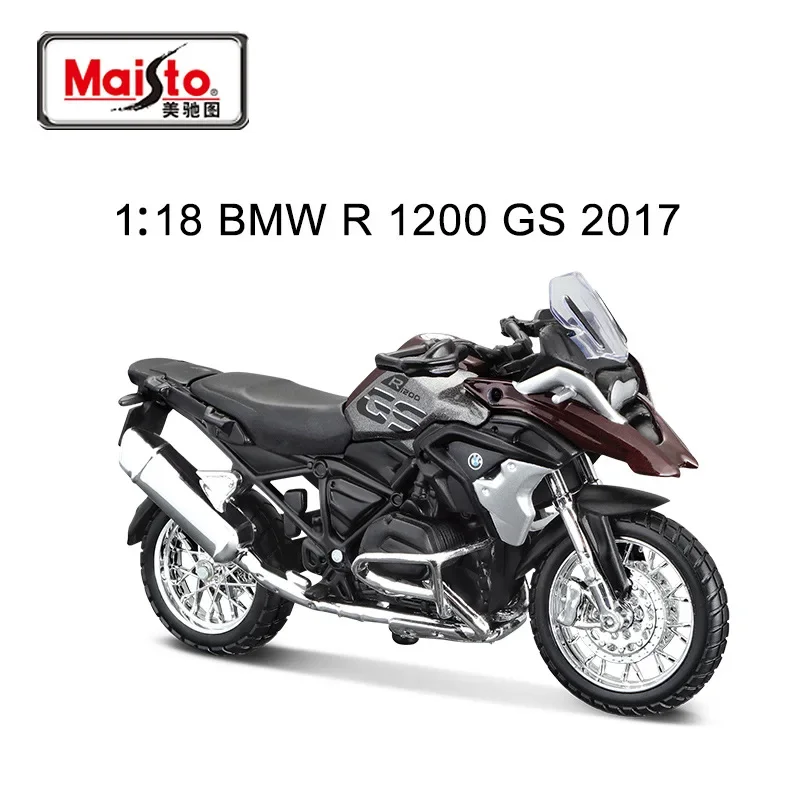 New In Stock Maisto 1:18 Motorcycle Series Yamaha Mt10 Alloy Miniature Diecast Model Ducati Kawasaki Bmw Moto Custom Toys Gift