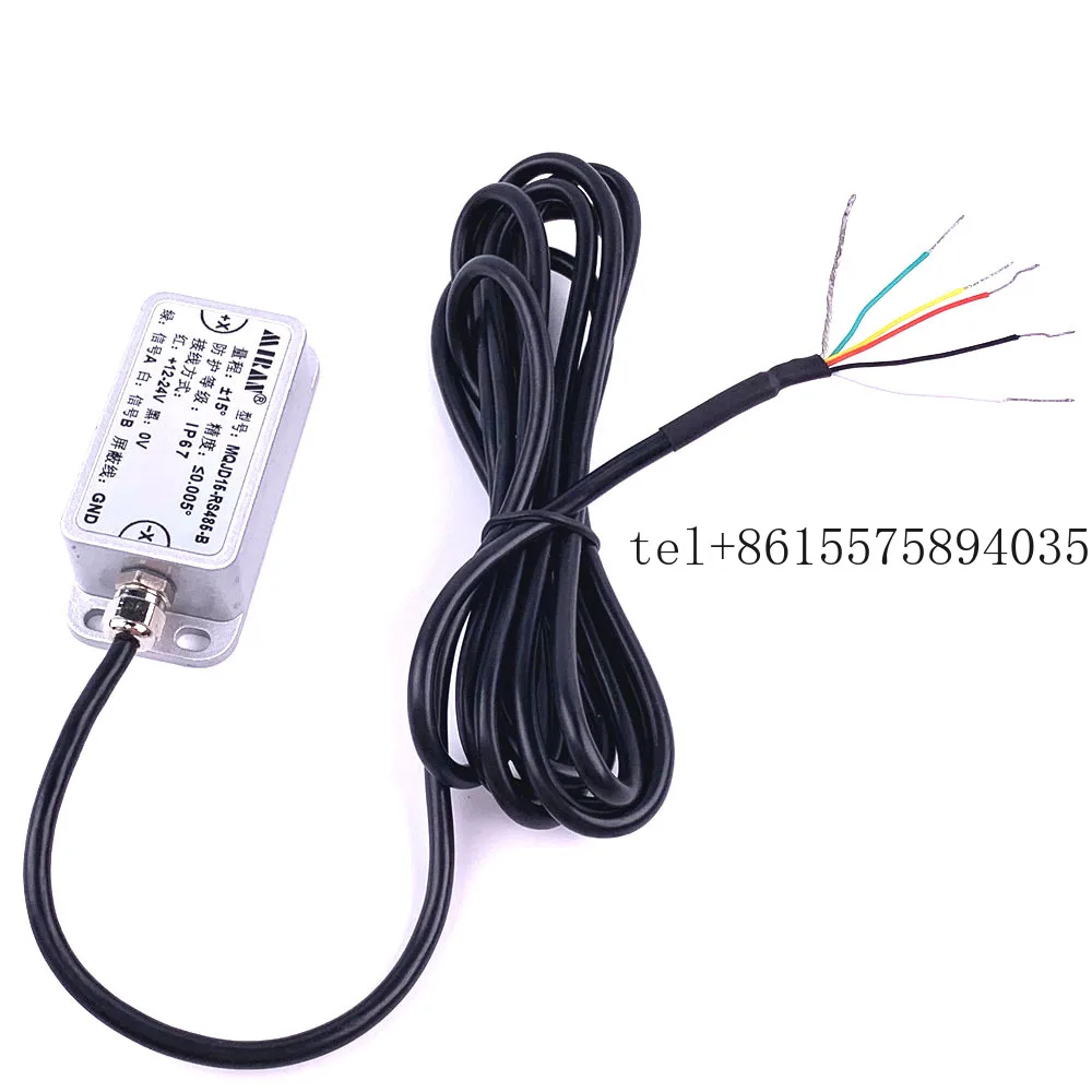 2026 Miran MQJD45-V2-B Inclinometer Tilt Angle Sensor Single Axis Inclinometer with High Resolution Angle Sensor Tilt Sensor