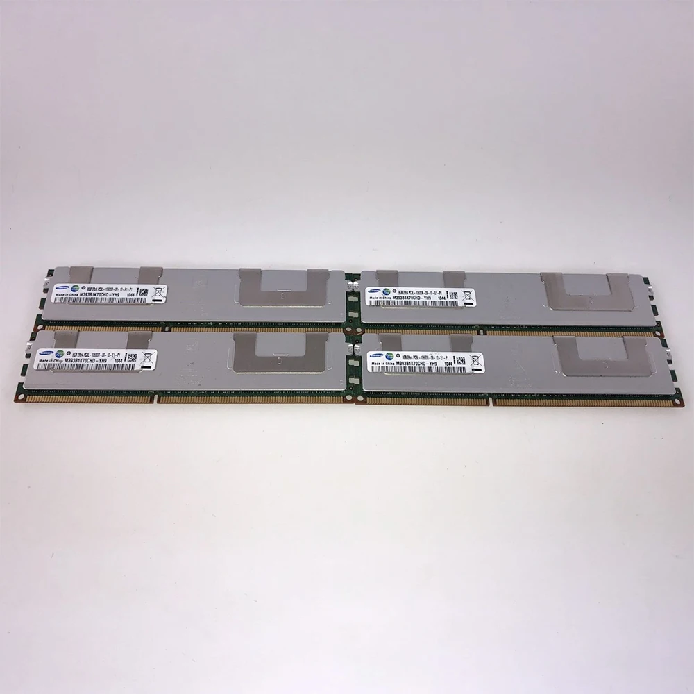 1 Uds RAM 8G 8GB 2RX4 PC3L-10600R ECC REG DDR3L 1333 para memoria Samsung M393B1K70CHD-YH9