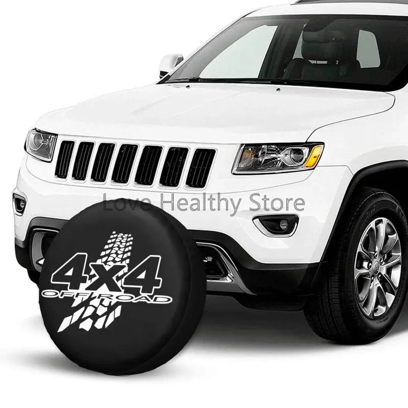 Cubierta de neumático de repuesto para vehículo todoterreno, personalizada, 4x4, resistente a la intemperie, a prueba de polvo, Universal, apto para remolque, RV, SUV, Jeep
