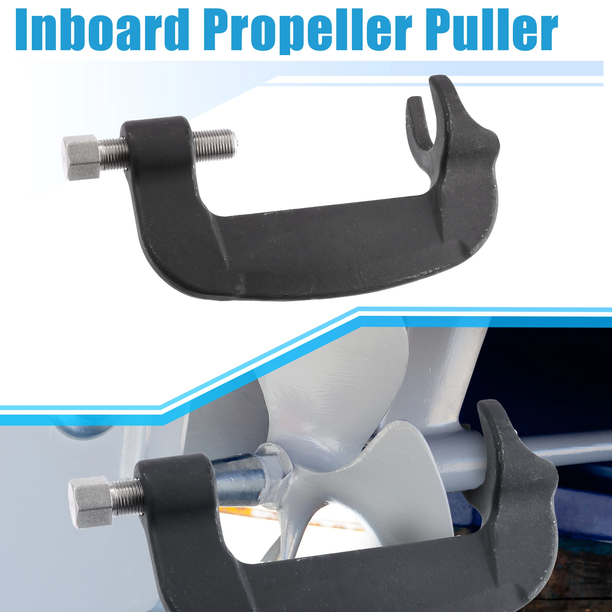 

UXCELL Boat Inboard Propeller Puller 3 Blade 4 Blade Propellers Fit 3/4" to 1-1/8" Shaft