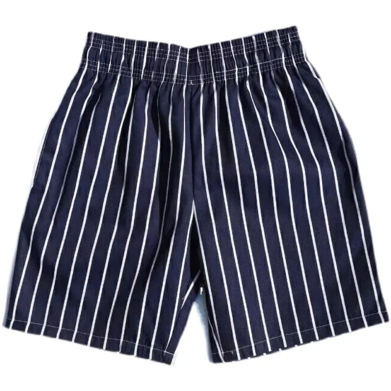 

Vintage Cookan Chef 21SS Beach Short Pants Japanese City Boy Striped Loose Fitting Men's and Women's Casual Shorts