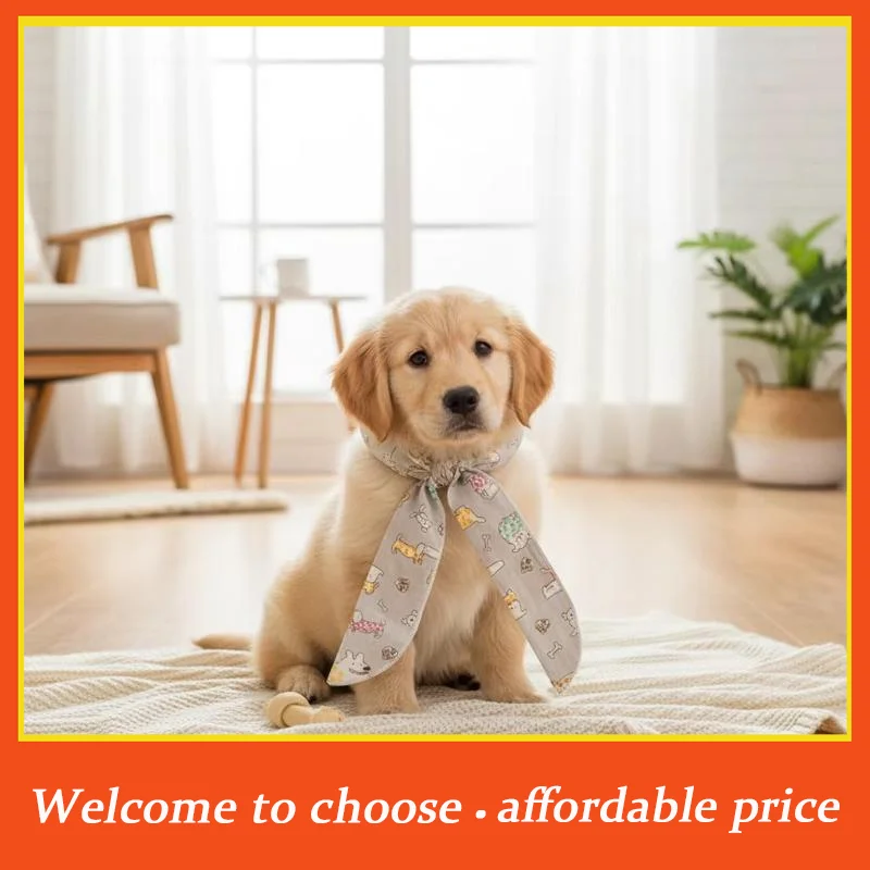 {}Summer Pet Cooling Neck Wrap With Quick Cooling Gel Comfortable Adjustable Design Reusable Suitable For Dogs And Cats