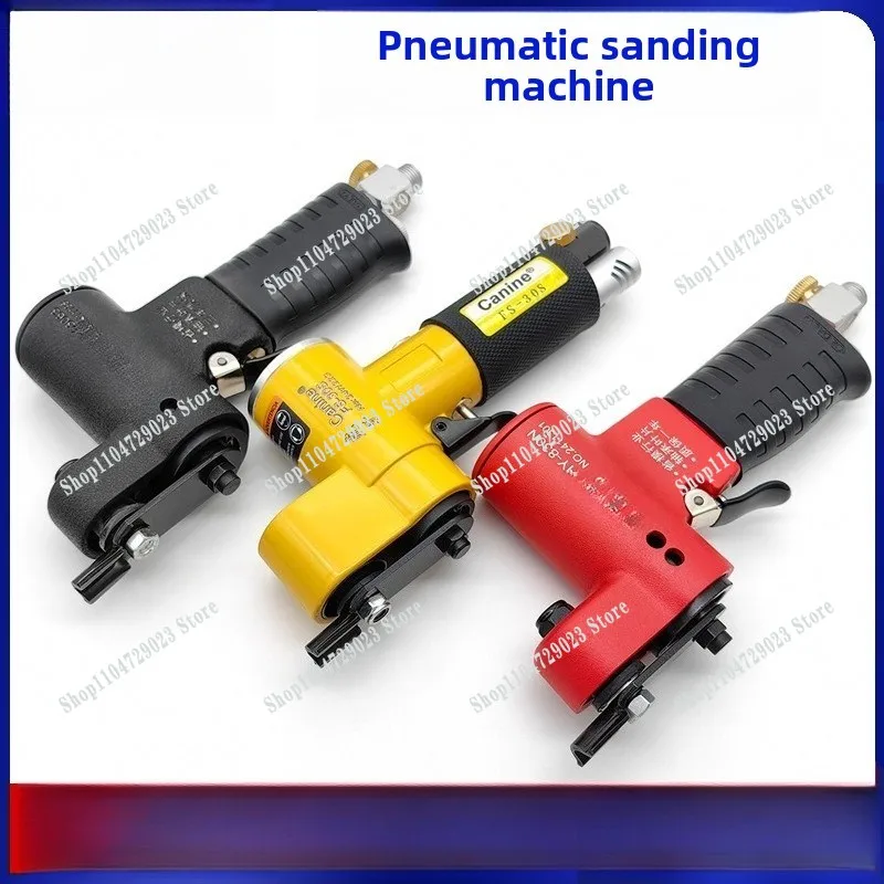 Hot-selling pneumatic Sanda machine pneumatic left and right pendulum polishing machine sandpaper  one-word sand plane grinder