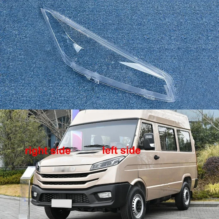 

For Iveco Deyi 2023 Headlamp Cover Shade Headlight Transparent Lens Lamp Shell Masks Plexiglass Replace Original Lampshade