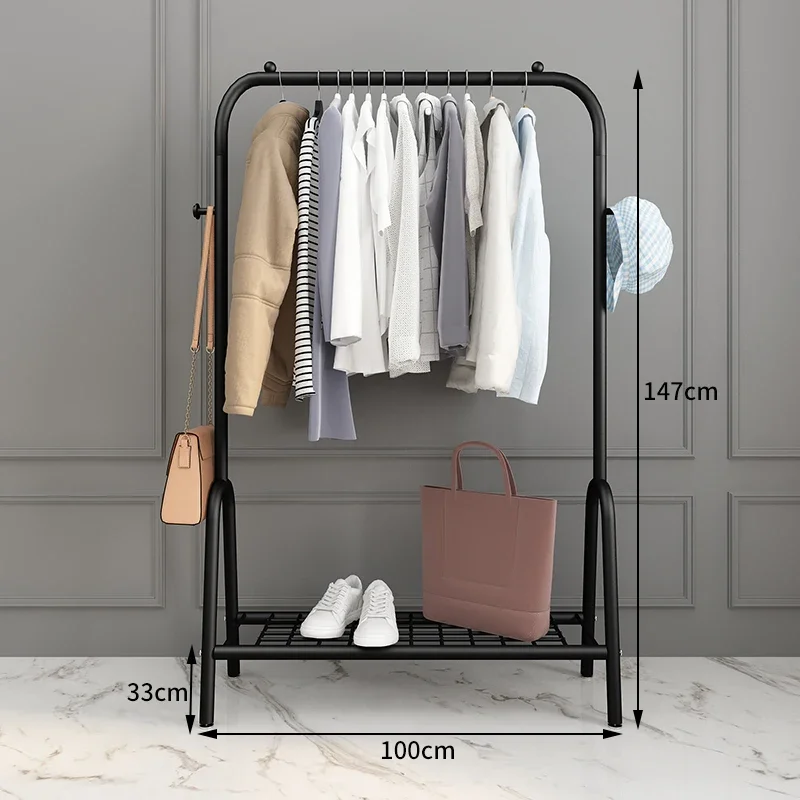 porte-vetements-sur-pied-etagere-a-livres-porte-manteau-meuble-d'entree-canape-de-salon