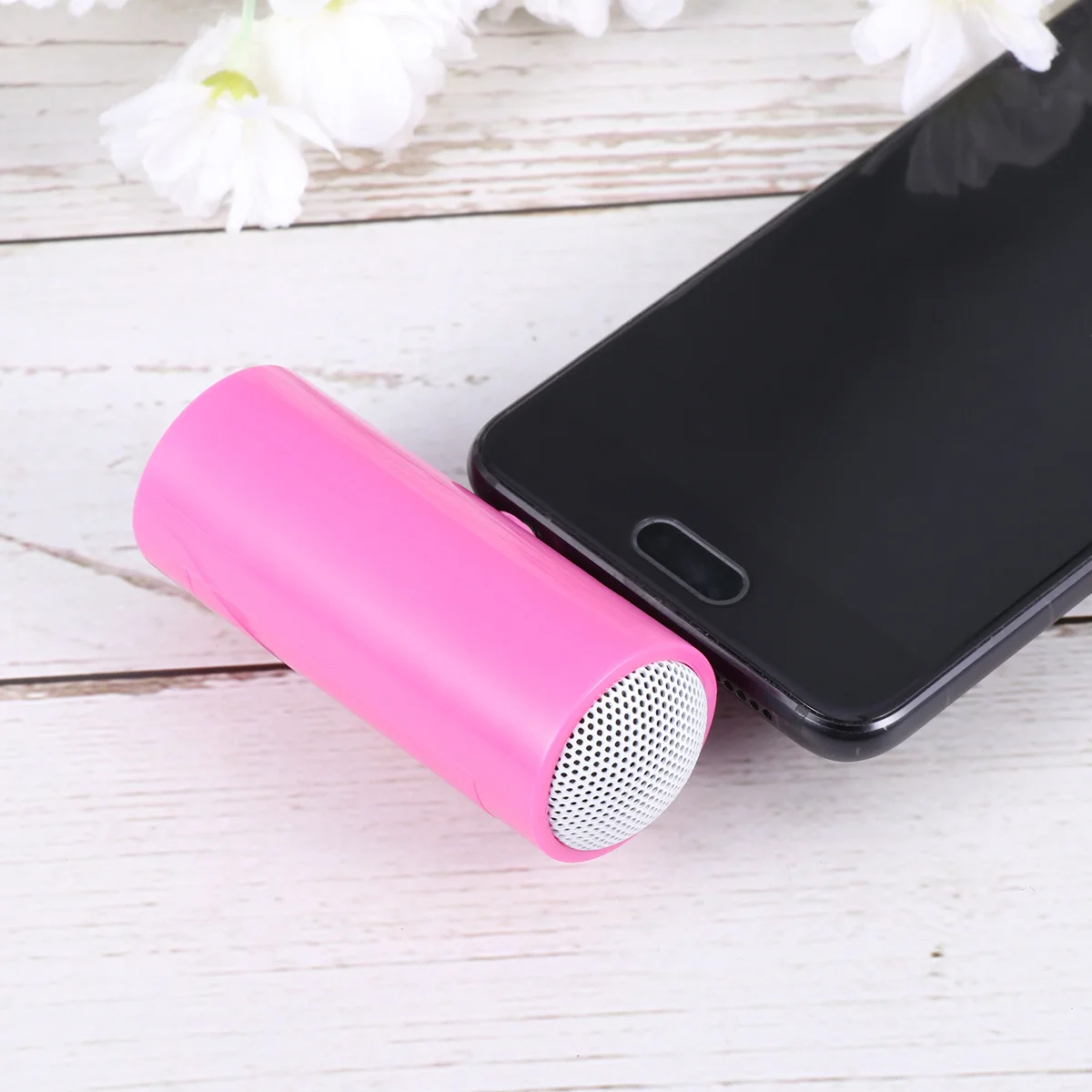 

Mini Portable 3.5Mm Audio Jack Plug-In Lightweight For Phone Tablet Mp3 No Pink Compact Design Outdoor Use Mini