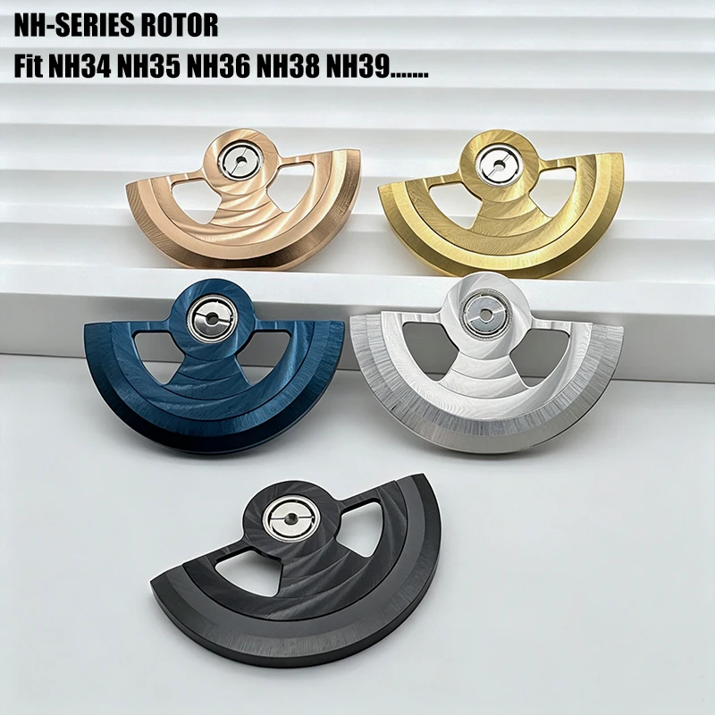 NH35 Movements Automatic Hammer Rotor Fit Seiko NH34 NH35 NH36 NH38 NH39 NH70 4R 6R Movement Pendulum  Repair Parts