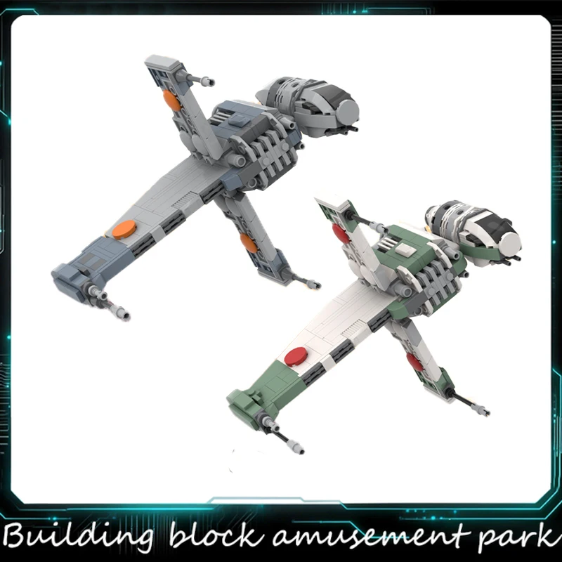 

New MOC Star Battle Series Mini B-Wing Starfighter Sets Model Technology Building DIY Block Creative For Kids Popular Toy Gift