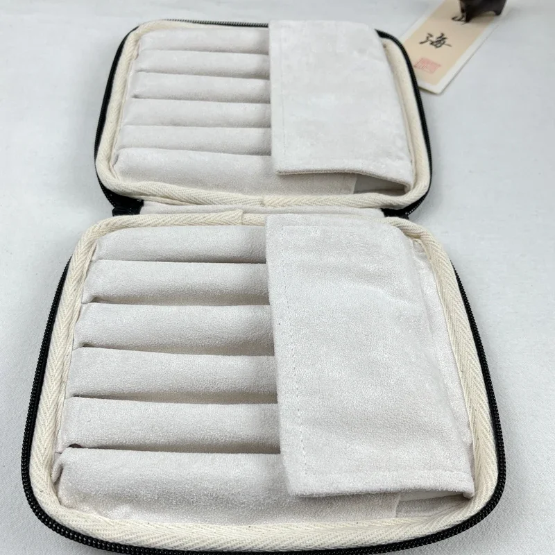Large Capacity 12-Hole Pen Bag Portable Zipper Storage Stationery Box Set Pen - Organizer Case for Office & School Supplies