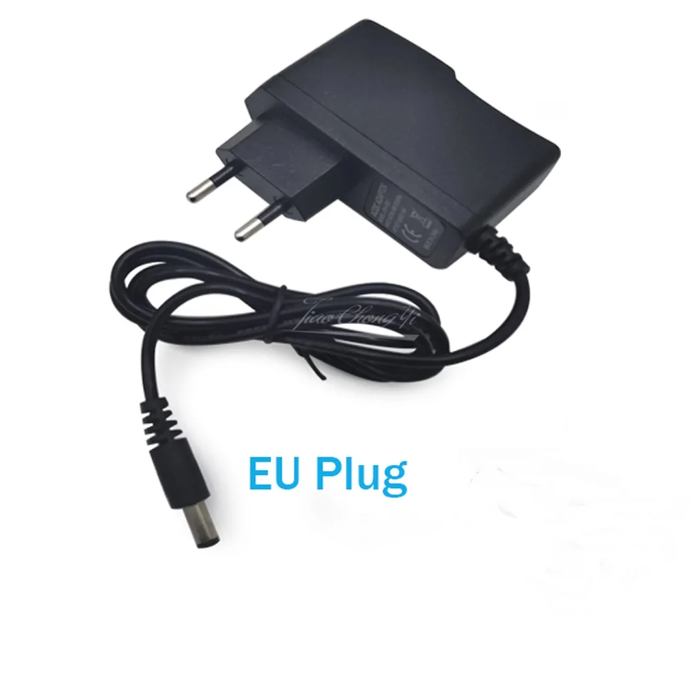 1PCS 12V 1A 12W New AC 100V-240V Converter power Adapter DC 12V 1A 1000mA Power Supply EU Plug DC 5.5mm x 2.1-2.5mm