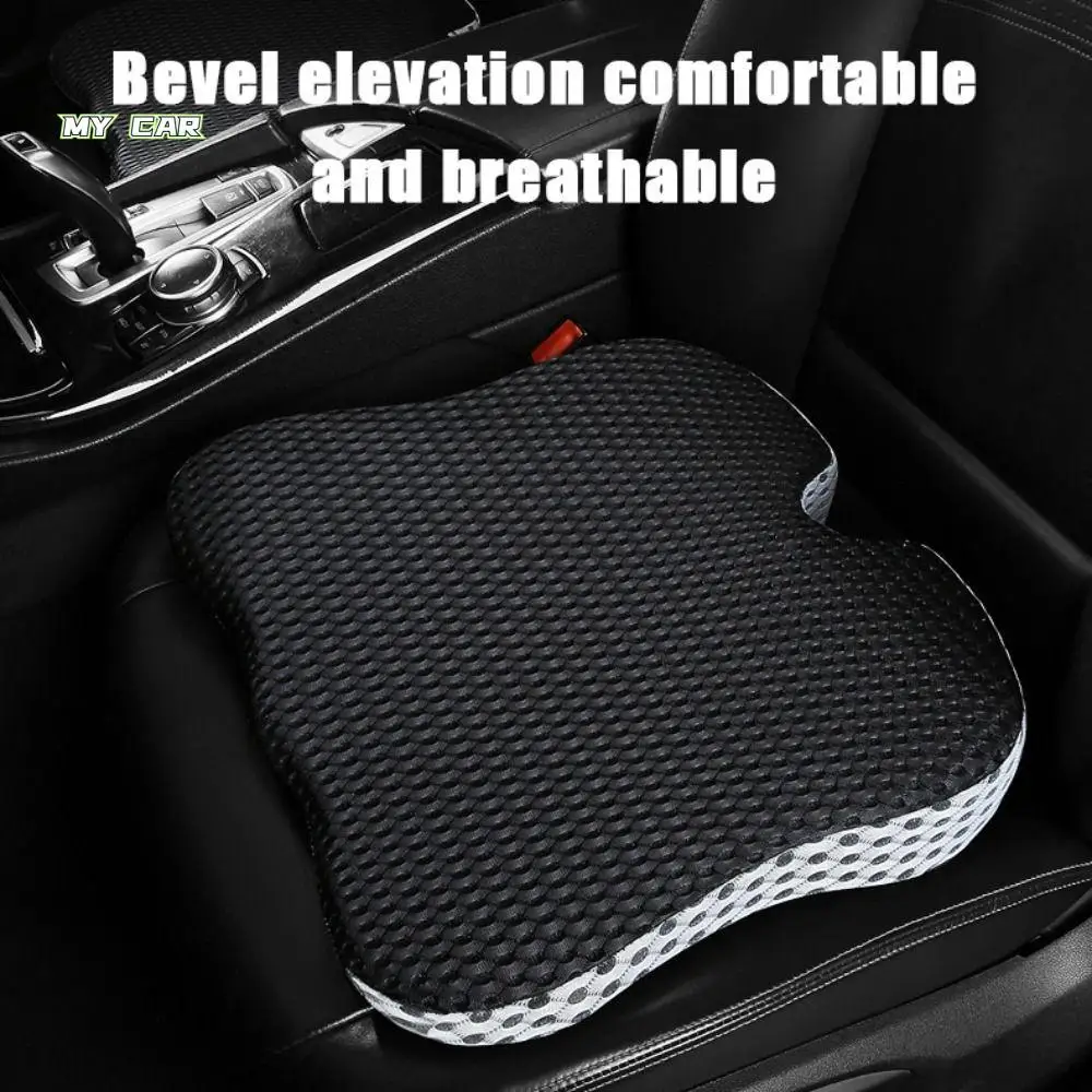 

Slow Rebound Auto Wedge Seat Pad Good Breathability Thickening Car Seat Cushion Pad Universal Removable Cover Car Cushion Home