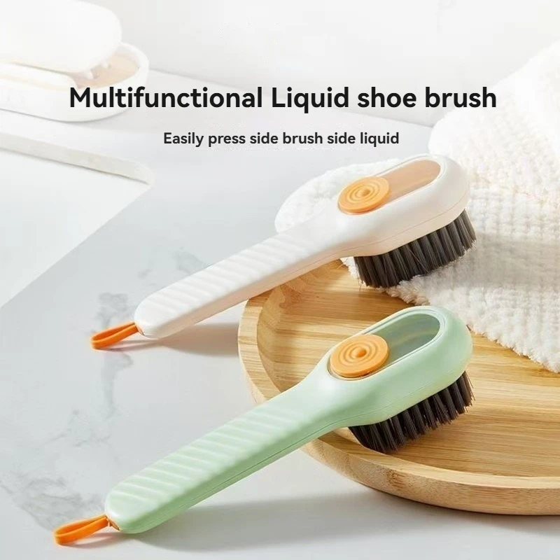 

3 шт./щетка для обуви с дозатором жидкости, портативный бытовой инструмент для чистки