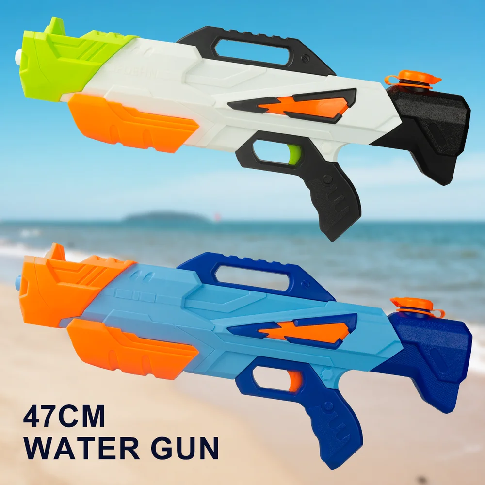 47CM Water Gun Pump Action Water Blaster for Adults and Kids Water Game Battle Pistol Summer Beach Pool Outdoor Toys for Boy
