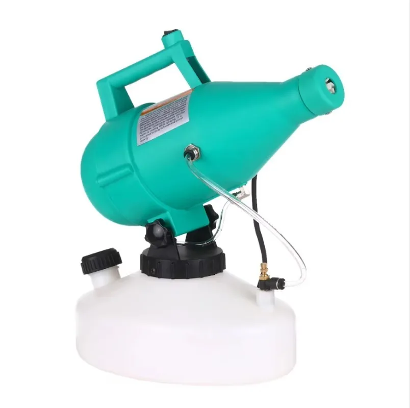 1200w Hospital Mini Fine Atomized Particle Fog Machine Outdoor Ulv Cold Fogger Adjustable Portable Industrial Electric Sprayer