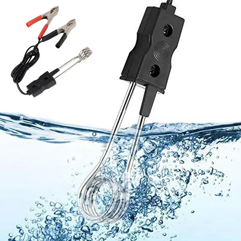 12V Car Immersion Heater Portable High Quality Safe Warmer Fashion Durable Auto Electric Tea Coffee Water Heater Car Accessories