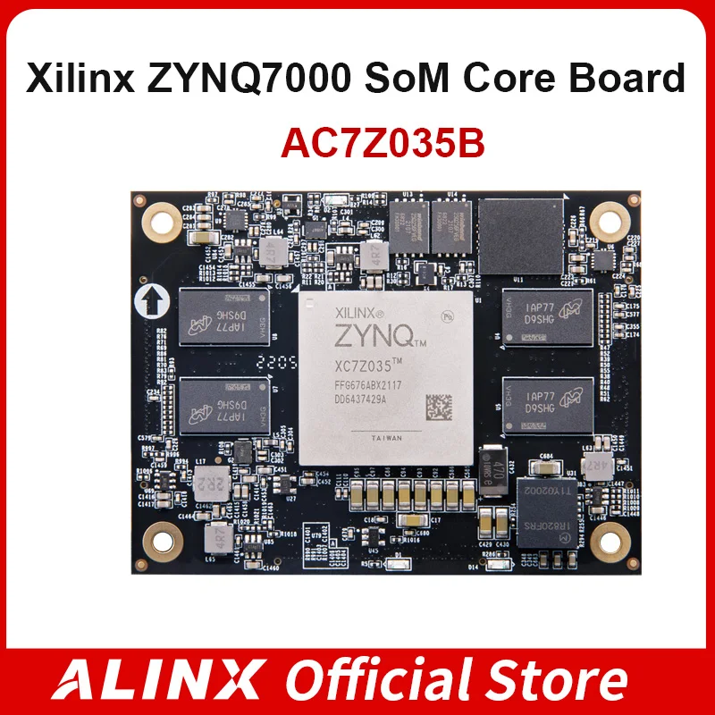 ALINX AC7Z035B Xilinx ZYNQ 7000 SOM FPGA Core Board XC7Z035 ARM 7Z035 макетная демо-система на модуле