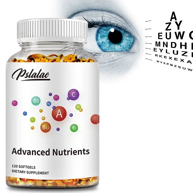 

Advanced Nutrients capsules - Anti-aging, Healthy Aging, Improve Memory and Concentration, Eye Health - 120 Capsules ﻿