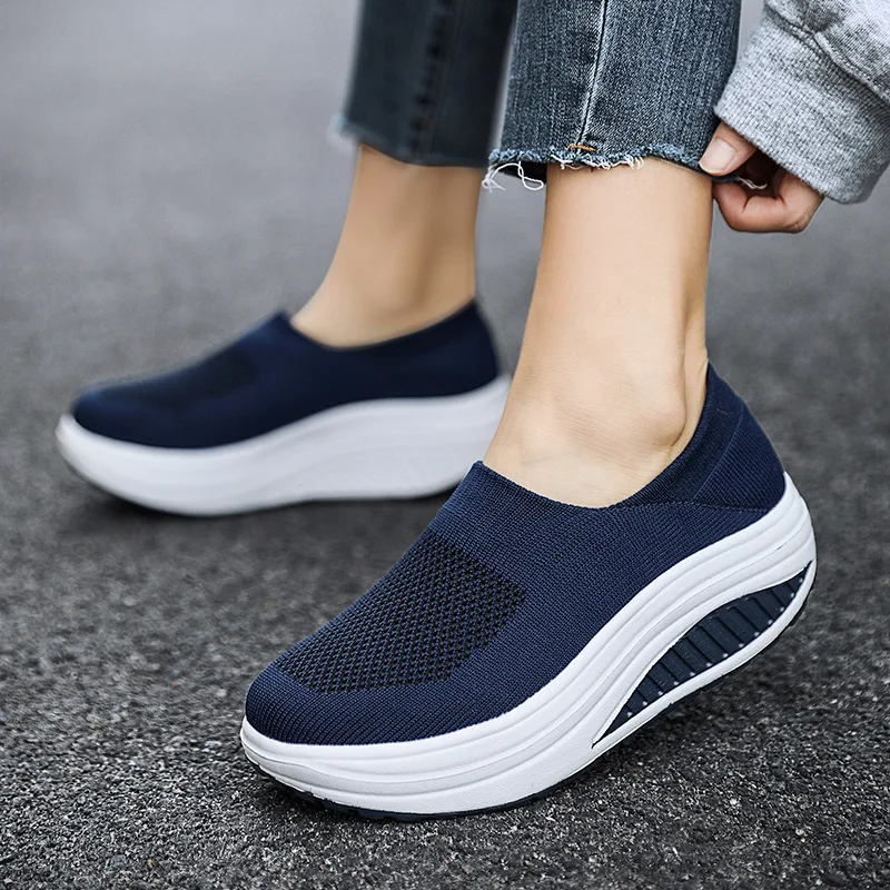 2024 Sneakers Shoes Women Footwear Platform Sneakers Trainers Shoes Ladies Loafers Chunky Sneakers Slip On Mujer Shoes Woman