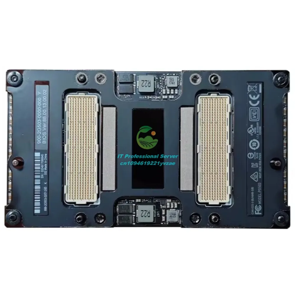 V100 SXM2 16GB GPU Module + PCIe Adapter Card for AI Deep Learning Training Inference HPC Server