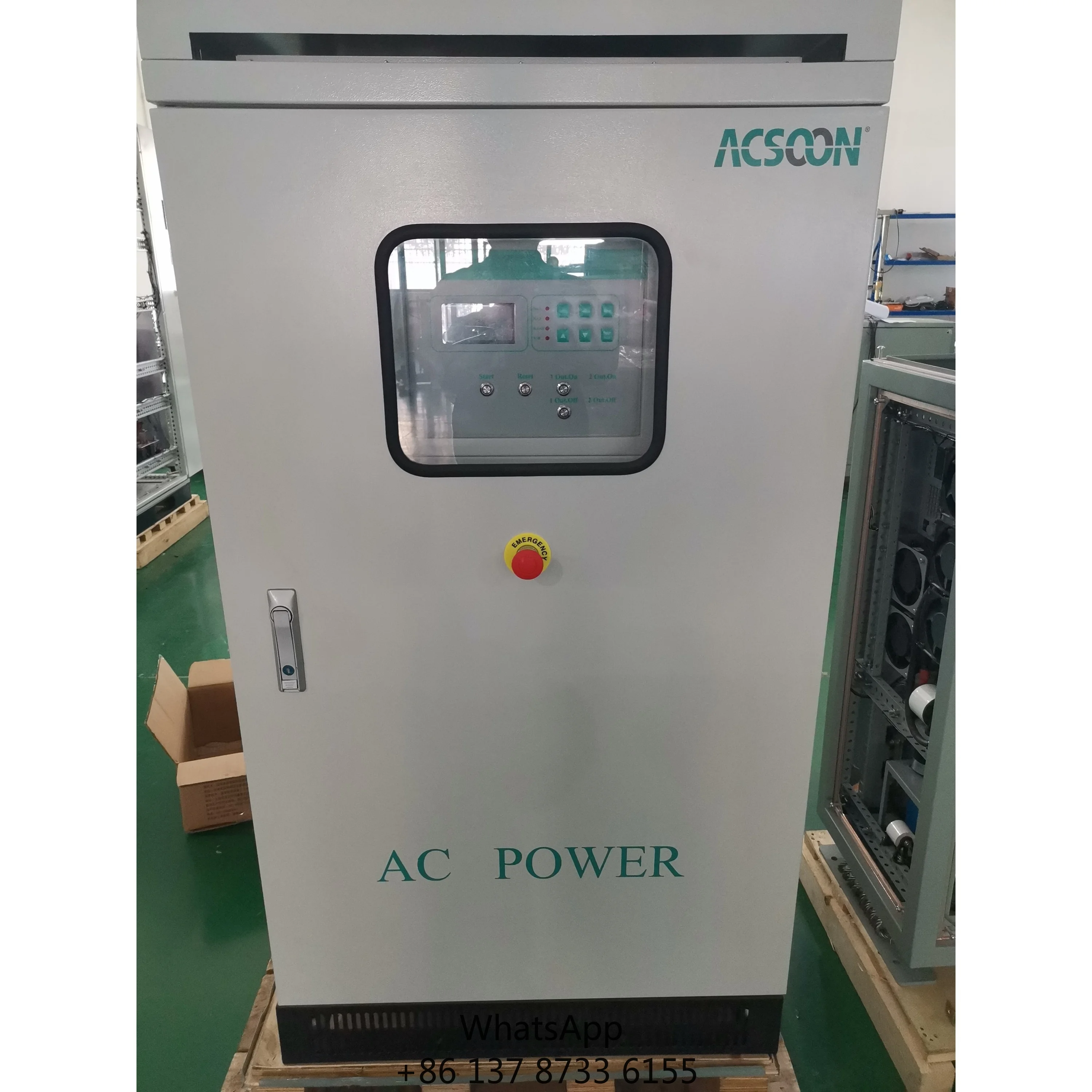 ACSOON 400HZ Aircraft Ground Power Unit GPU400-330090 90kVA 208V High Efficiency Triple Phase Aviation Industrial Power Supply