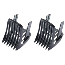 2X For Hair Clipper HC3400 HC3410 HC3420 HC3422 HC3426 HC5410 HC5440 HC5447 HC5450/7452 Attachment Comb Black