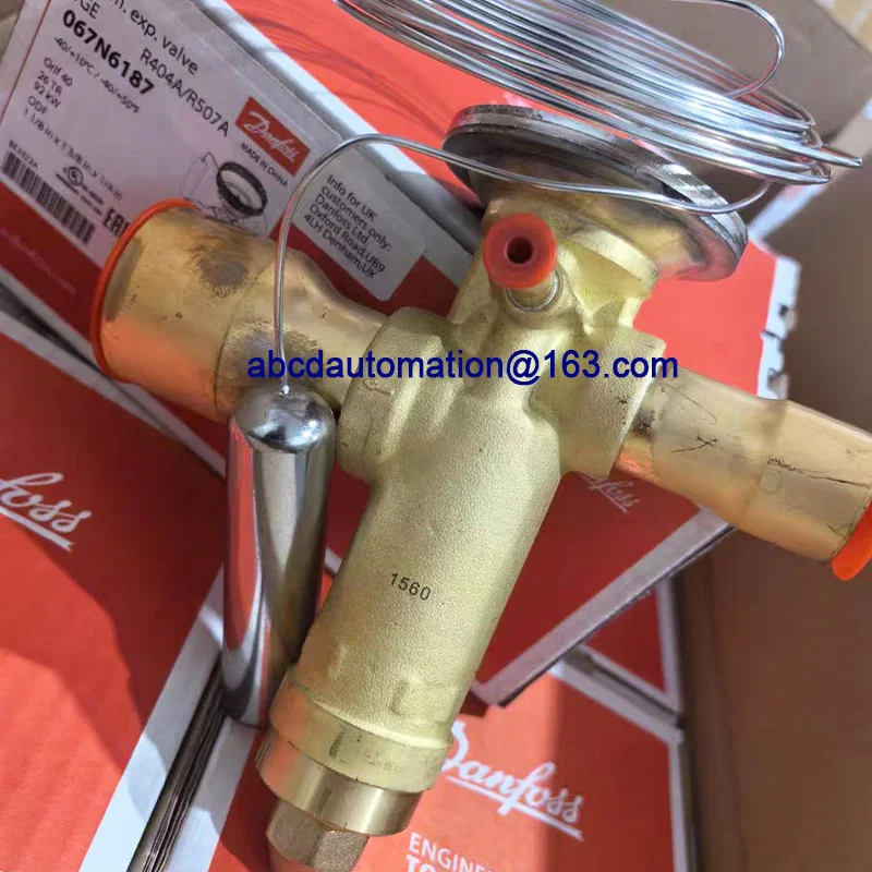 صمام التمدد الحراري دانفوس TGE 067N6161 067N6185 067N6186 067N6187