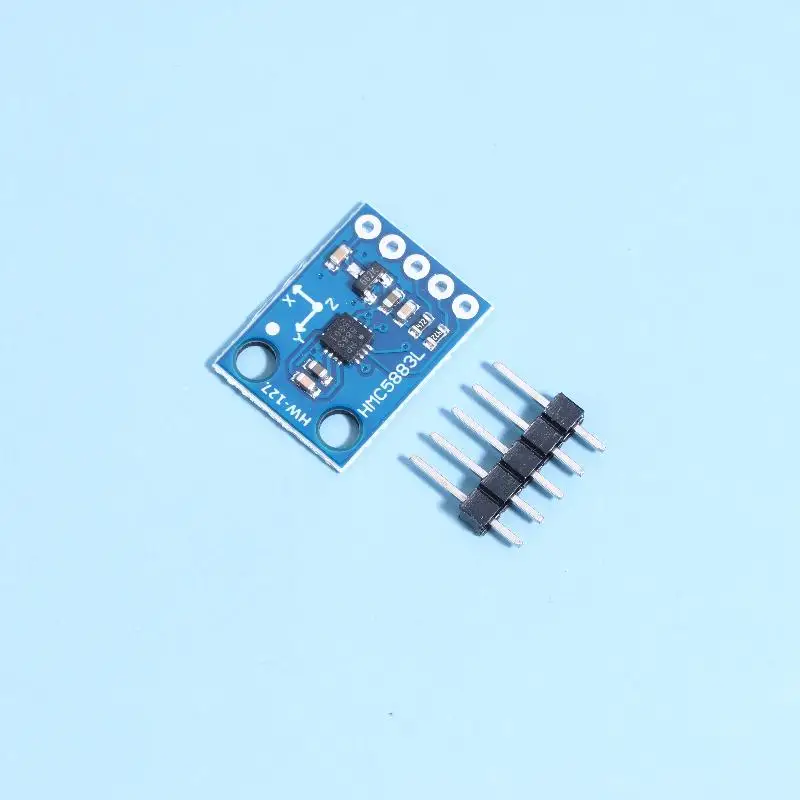 GY-273 QMC5883L Three-axis Magnetic Field Sensor 3V-5V Electronic Compass Magnetometer Sensor Module