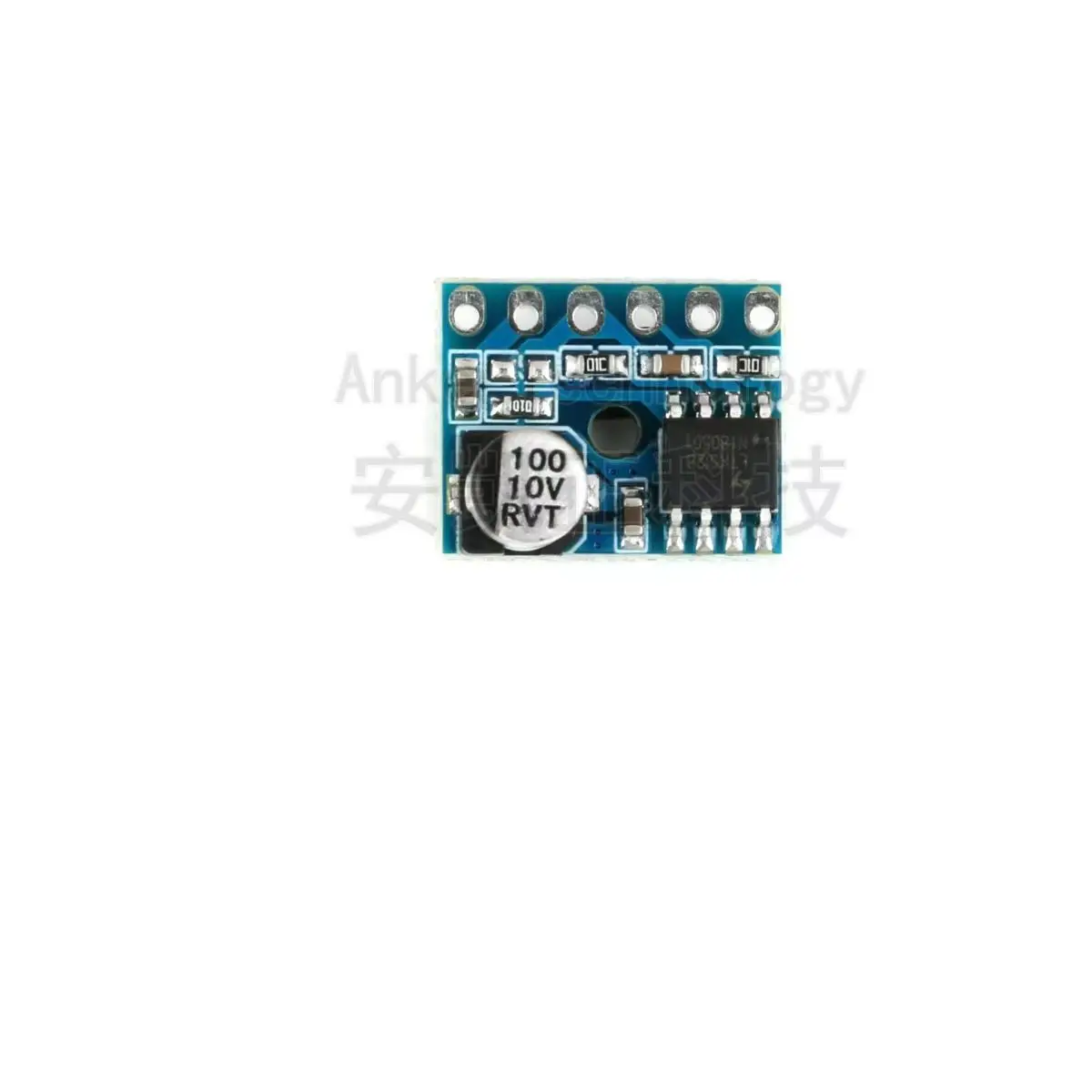 5128 Digital Amplifier Board, Mini Mono Audio Power Amplifier Module, Class D, Low Distortion, Single Power Supply, 5W