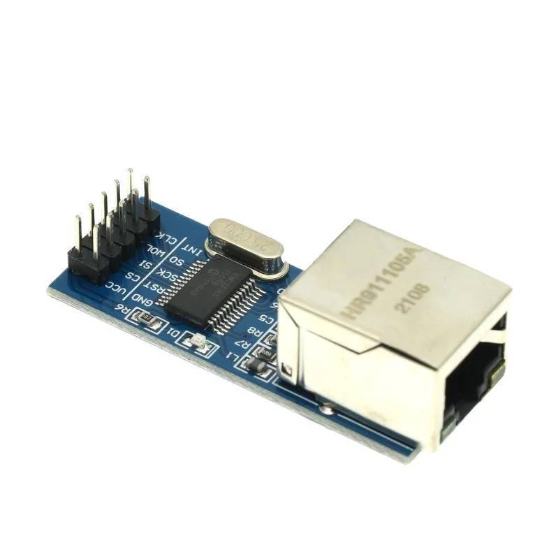 ENC28J60 Ethernet LAN-Netzwerkmodul SPI-Schnittstelle Webserver-Entwicklungsboard für MCU 3.3V – Detail 1