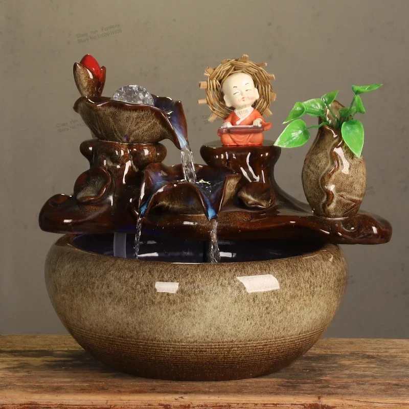 

For Wasser brunnen Innen brunnen Vorraum Wohnkultur reiche Bedeutung der Heim dekoration Innen brunnen Büro Fuente Interieur