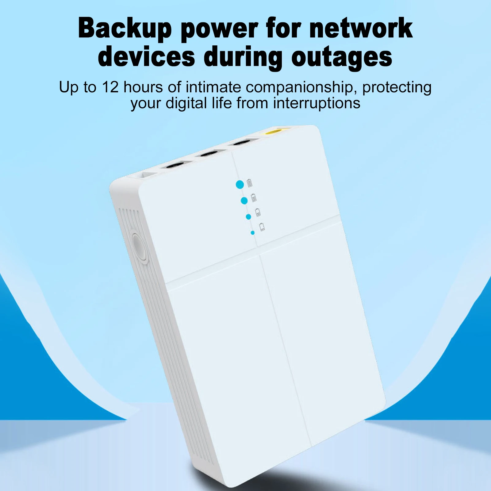 

Мини ИБП 5В/9В/12В постоянного тока, 13500 мАч, с USB-питанием, резервный источник бесперебойного питания для WiFi-камер, роутеров, модемов, ONU