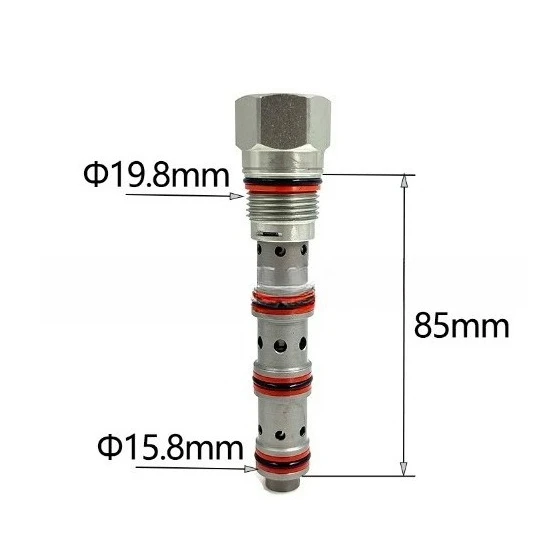 Hydraulic Cartridge Valve Threaded Cartridge Valve Divider Collector Valve FSCS-XAN