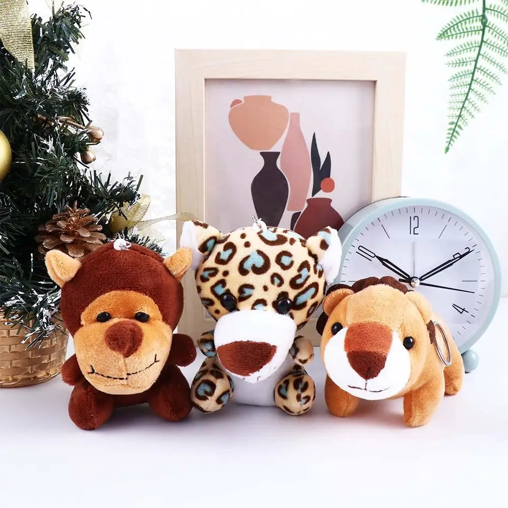 

Gifts For Girl Elephant Tiger Monkey Backpack Keychain Keychain Stuffed Animal Stuffed Keychain Animal