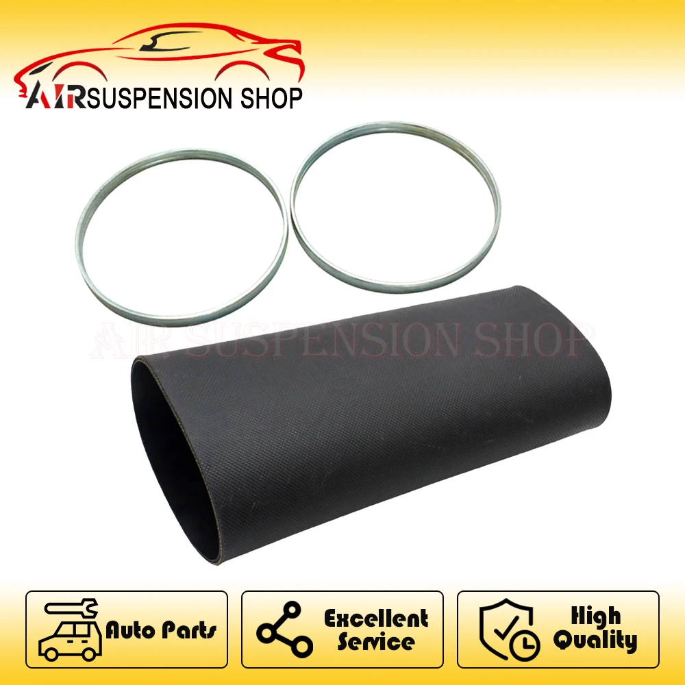 For Mercedes Benz W211 Rear Rubber Sleeve With Rings Pillows Air Suspension Repair Kit 2113200925 2113200725 Car Accessories