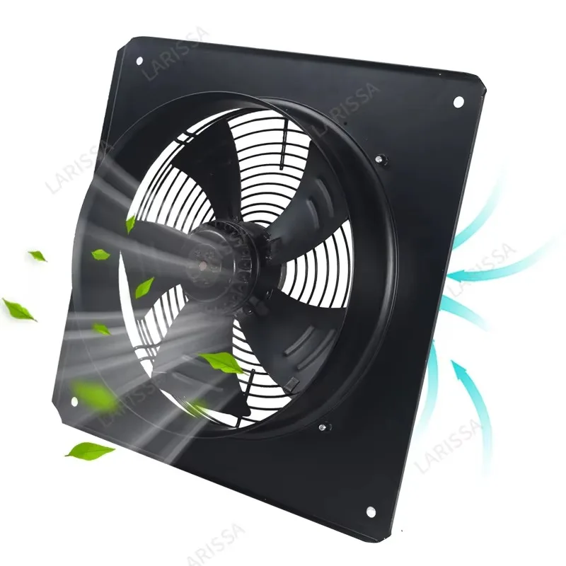 AC 16-Inch 400mm Air Conditioning External Unit Cooling Axial Fan Industry Smoke Re moval Ventilation Axial Flow Fans