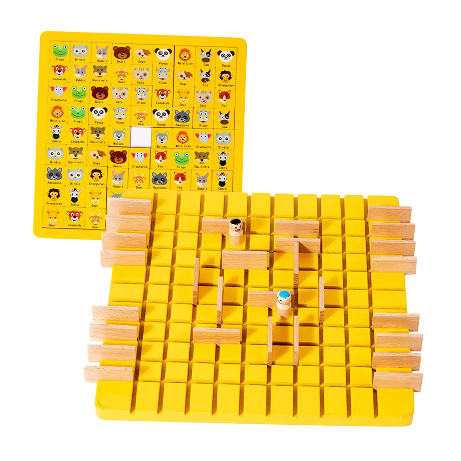 Strategy Game ,Tabletop Board Game, Brain Teaser Game, Wooden Strategy Family Game for Boys, Girls