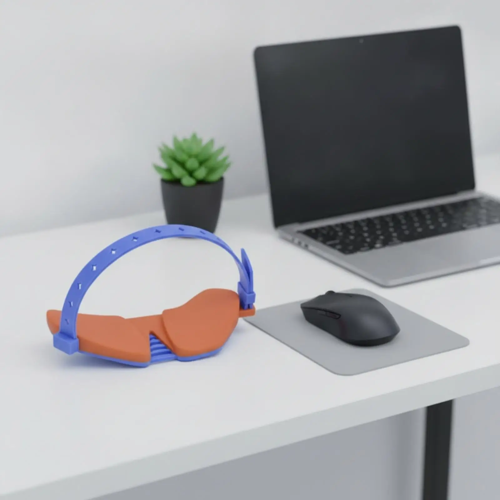 Ergonomic Gaming Wrist Support Breathable Right-Hand Wrist Support Adjustable for Players, Office Workers, Extended Computer