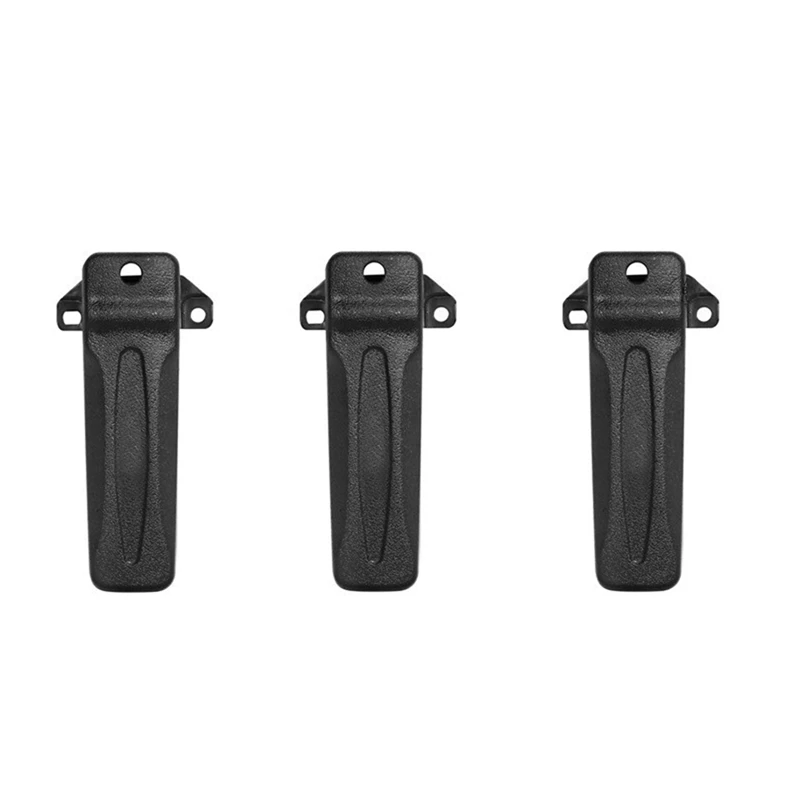 Walkie Talkie Clip For Kenwood TK378 TK2107 TK3160 U100 3207 3307 Handpiece Rear Clip Back Clip Portable Replacement