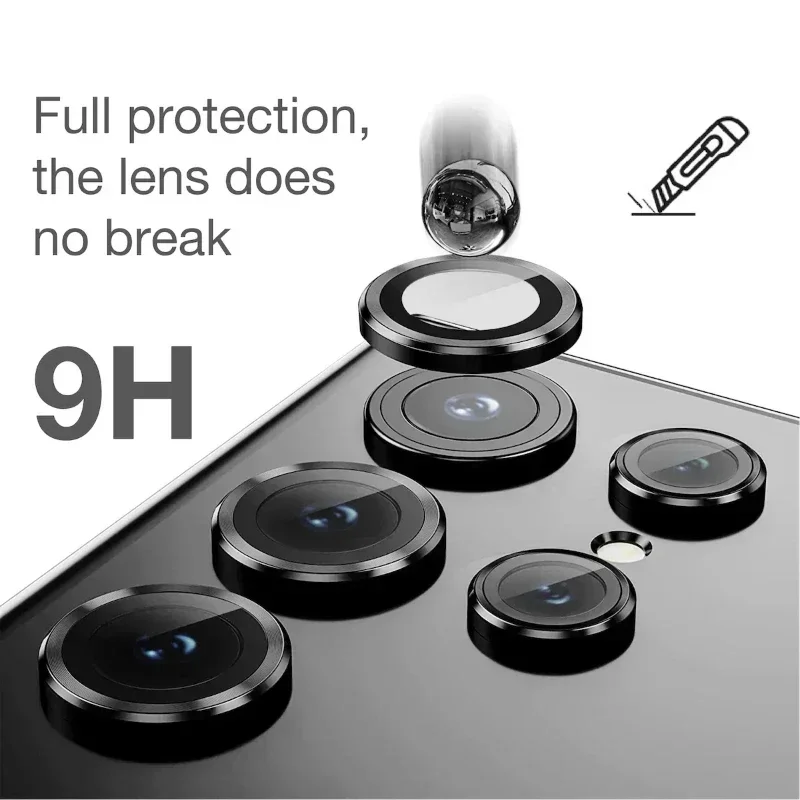 For Samsung Galaxy S25Ultra S24 S23 Ultra Plus Camera Protective Behind Lens Protective Film Tempered Glass Mobile Accessories