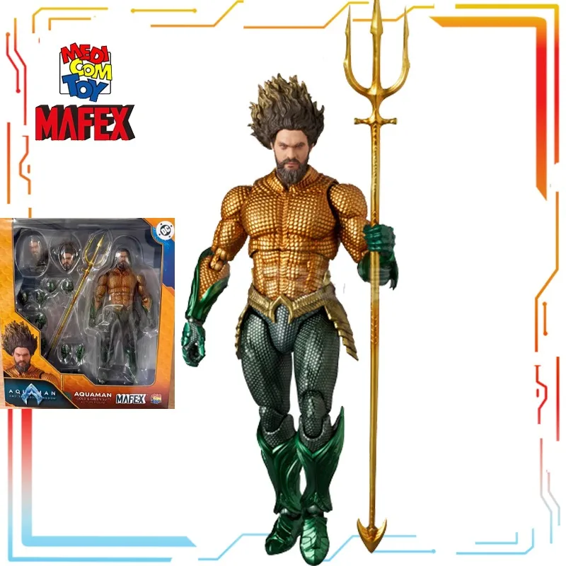 

MEDICAM TOY Produces Movable Character Models for The MAFEX Series Aquaman and The Lost Kingdom Anime Aquaman Character Models