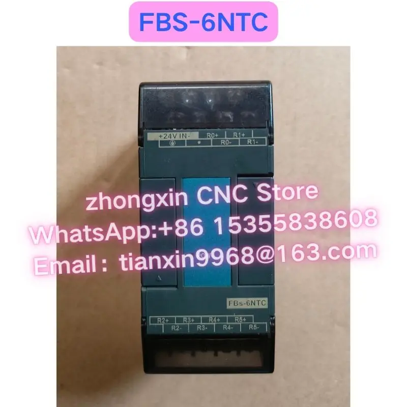 Used FBS-6NTC PLC module Functional test OK Fast delivery